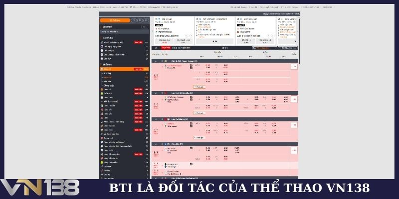 BTi là đối tác của Thể thao VN138