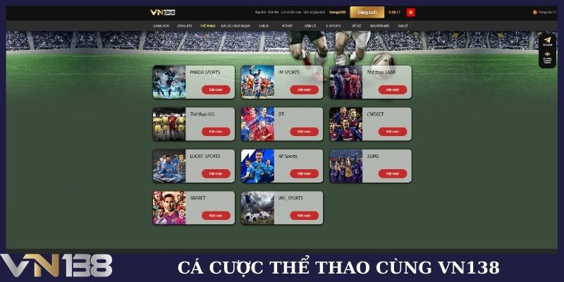 Cá cược thể thao cùng VN138