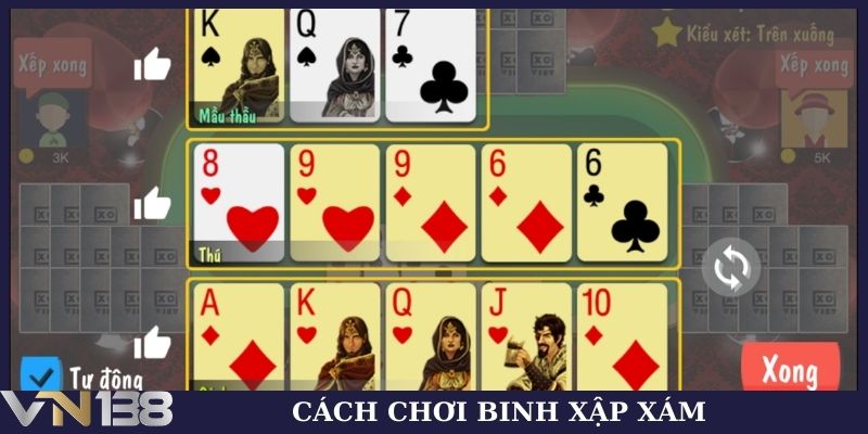 Cách chơi binh xập xám