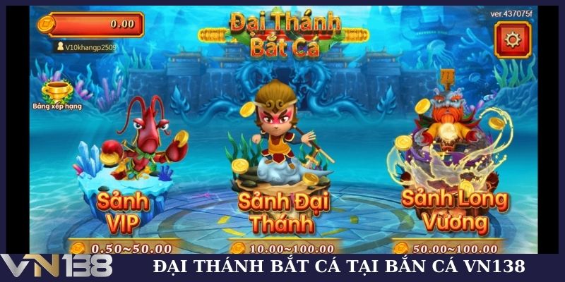 Đại thánh bắt cá tại bắn cá VN138