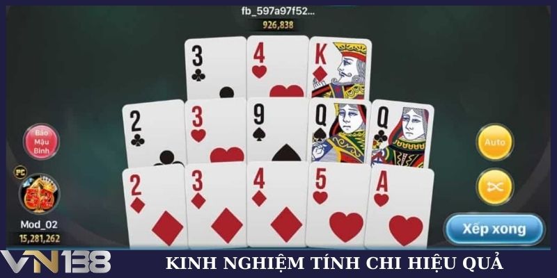 Kinh nghiệm tính chi hiệu quả